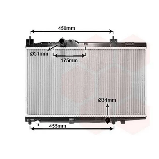 Radiator Motor TOYOTA YARIS 1999->2005 Radiator apa 1,4 D4D +/-AC 35x64x16 BEHR Perioada 1999 2000 2001 2002 2003 2004 2005