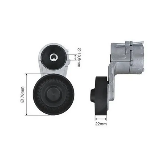 rola intinzator curea transmisie OPEL VECTRA 1.8 tip F69 -81KW/110CP- 1796cmc, pentru motor Z 18 XEL, perioada 2002,2003,2004,2005,2006,2007,2008
