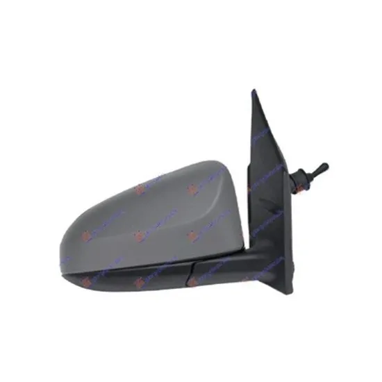 Oglinda CITROEN C1 II 2014-> Oglinda exterioara reglaj manual pentru vopsit dreapta, Perioada 2014 2015 2016 2017 2018