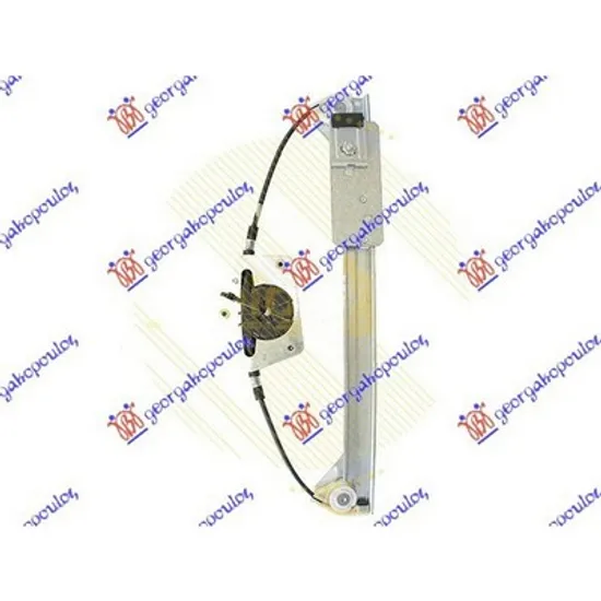 Macara Usa SEAT IBIZA 3 2003->2009 Macara usa spate electrica fara motor EURO stanga, Perioada 2002 2003 2004 2005 2006 2007 2008 2009