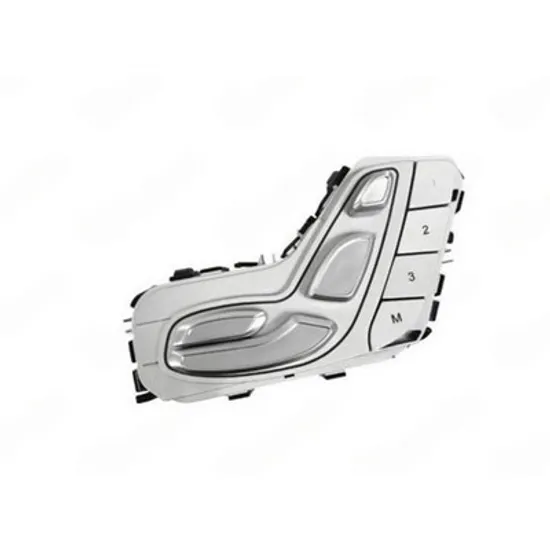Buton scaun MERCEDES CLS C257 2017-> Buton reglaj pozitie sofer (lumina alba) (cu memorie) (3PIN) DREAPTA Perioada 2017 2018 2019 2020 2021 2022