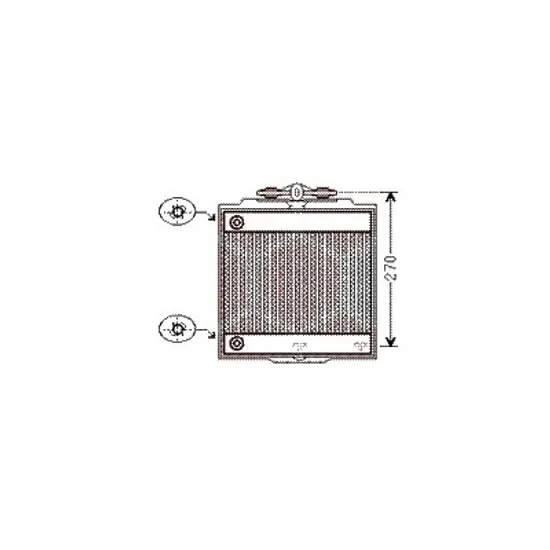 Radiator apa BMW 7 F01 2008->2015 740 d 230KW 313CP , pentru motor N57 D30 B perioada 2012 2013,2014 2015