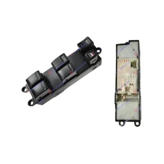 Buton Geamuri NISSAN X-TRAIL T30 2001->2013 Panou buton comanda geamuri fata 4 contacte 19pin stanga Perioada 2001 2002 2003 2004 2005 2006 2007 2008 2009 2010 2011 2012 2013