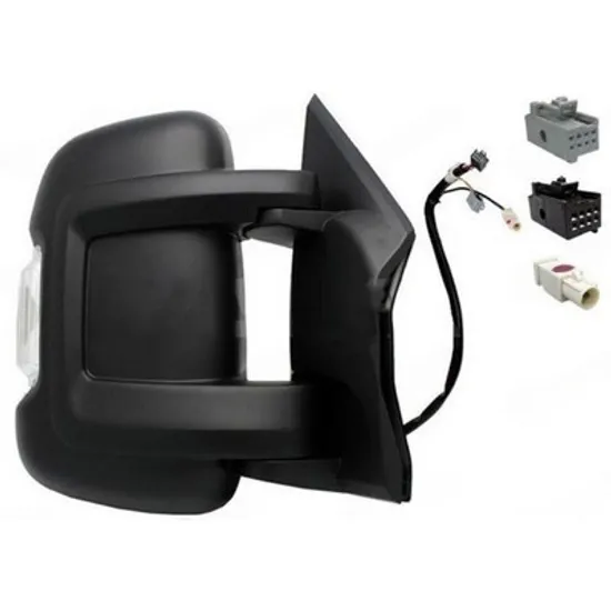 Oglinda PEUGEOT BOXER 2006-> Oglinda exterioara electrica cu incalzire cu rabatare electrica (brat scurt) (cu semnal si antena) (10 PIN) DREAPTA Perioada 2006 2007 2008 2009 2010 2011 2012 2013 2014