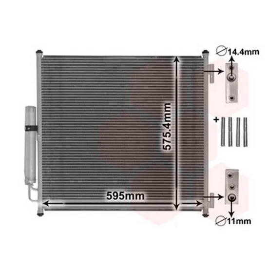 Radiator Aer Conditionat LAND ROVER RANGE ROVER 4 2012-> Radiator aer conditionat toate benzina-diesel 595x575x16 Perioada 2012 2013 2014 2015 2016 2017 2018