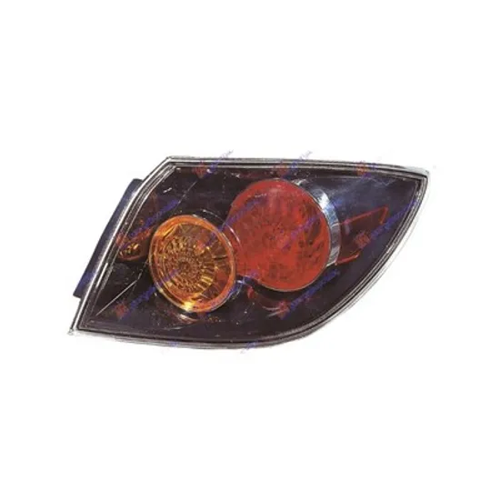 Stop Spate MAZDA 3 BK 2003->2009 Lampa spate dreapta, exterioara, ptr 5 usi, neagra ->07 Perioada 2000 2001 2002 2003 2004 2005 2006 2007