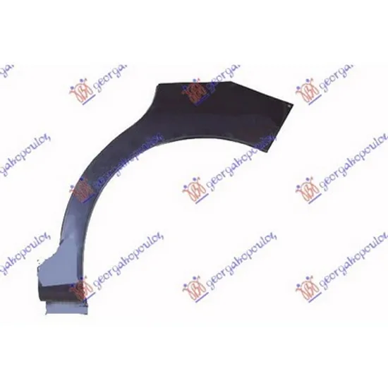 Pasaj Aripa PEUGEOT 207 2006->2015 Pasaj aripa spate 5 usi stanga Perioada 2006 2007 2008 2009 2010 2011 2012