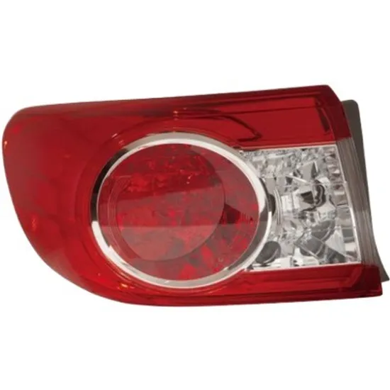 Lampa stop spate dreapta TOYOTA COROLLA E15 2006->2014 perioada 2006 2007 2008 2009 2010 2011 2012 2013 de la an de fabricatie 04/2010, semnal transparent, exterior