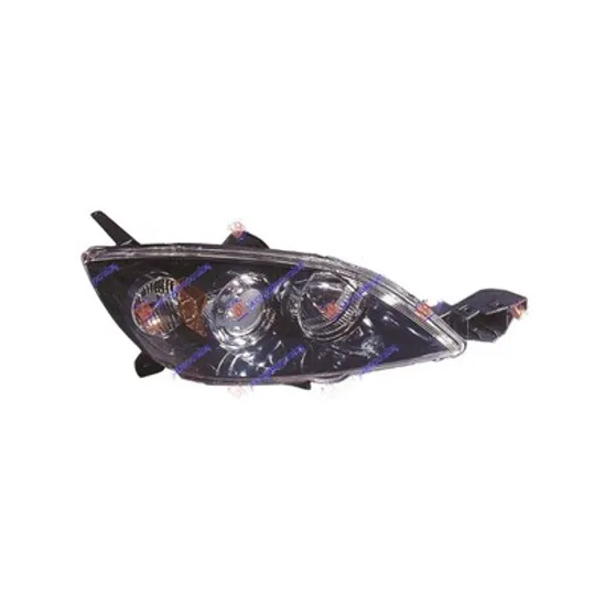 Faruri MAZDA 3 BK 2003->2009 Far reglaj electric pentru 5 usi (E} (TYC) dreapta Perioada 2000 2001 2002 2003 2004 2005 2006 2007 2008 2009