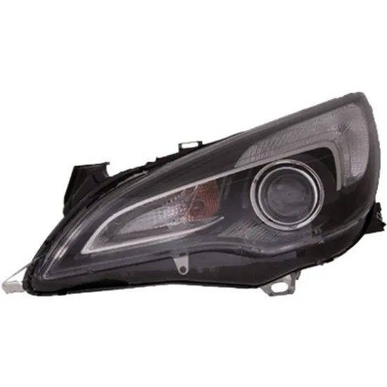 Far stanga OPEL ASTRA J GTC 2011-> perioada 2011 2012 2013 2014 2015 cu motor reglaj, semnal transparent, cu reglaj electric, cu bec H7/H7