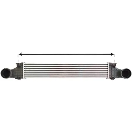 Intercooler MERCEDES E-CLASS W211 2002->2009 E 200 CDI 75KW 102CP , pentru motor OM 646.951 perioada 2002 2003,2004,2005,2006,2007 2008