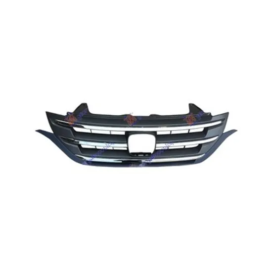 Grila Radiator HONDA CR-V 4 2012->2016 Grila radiator complet cu bandouri cromate Perioada 2013 2014 2015