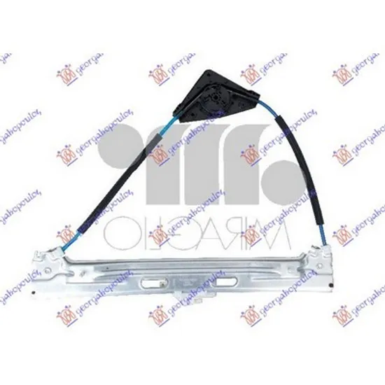 Macara Usa FIAT 500L 2012-> Macara usa spate electrica (fara motor) (EURO) stanga Perioada 2012 2013 2014 2015 2016 2017 2018 2019 2020 2021