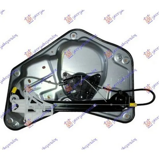 Macara Usa SKODA YETI 2009->2017 Macara usa spate electrica (fara motor)(cu panou) stanga Perioada 2009 2010 2011 2012 2013 2014 2015 2016 2017