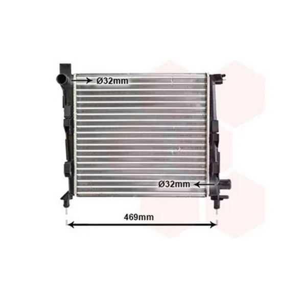 Radiator Motor MERCEDES A-CLASS W168 1997->2004 Radiator apa pentru benzina fara aer conditionat (40x37.5) Perioada 1997 1998 1999 2000 2001 2002 2003 2004