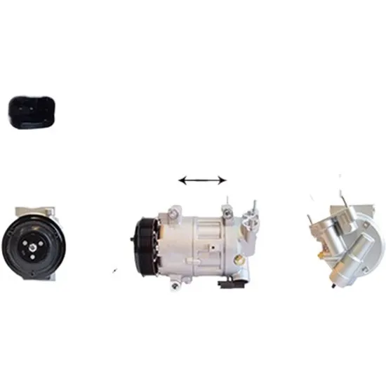 Compresor aer conditionat CITROEN DS3 2009->2015 1.2 VTi 82 60KW 82CP , pentru motor HMZ (EB2), HMZ (EB2F) perioada 2013 2014 2015