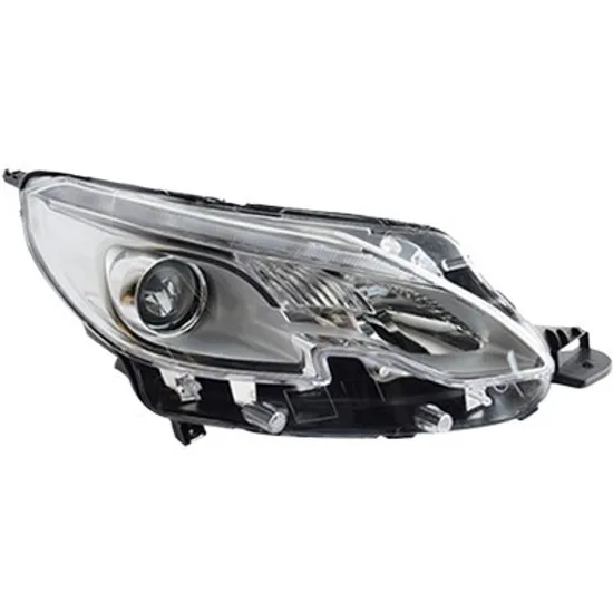 Far dreapta PEUGEOT 2008 1 2015->2020 perioada 2013 2014 2015 2016 2017 2018 pana la an de fabricatie 2016, fara motor reglaj, cu reglaj electric, cu lumina de zi, cu bec H7/H7