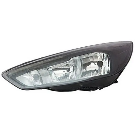 Faruri FORD FOCUS 3 2010->2019 Far cu reglaj electrica negru (H7/H1/ cu LED cu motor 2014-> stanga Perioada 2014 2015 2016 2017 2018