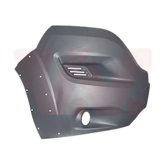 Colt flaps bara fata dreapta FIAT DUCATO 250 2006-> perioada 2009 2010 2011 2012 2013 2014 de la an de fabricatie 05/2014, gri, pentru vehicule cu sistem de spalare far, cu proiector, cu gauri pentru bandou, cu locas proiector, fara gauri pentru diuze spalator