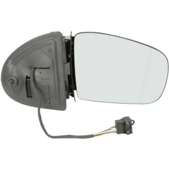 Oglinda exterioara dreapta MERCEDES M-CLASS W163 1998->2005 perioada 1998 1999 2000 2001 2002 de la an de fabricatie 01/2001, de la an de fabricatie 2001, reglaj electric, numar pini 9, cu incalzire, rabatare electrica, pana la an de fabricatie 2005,
