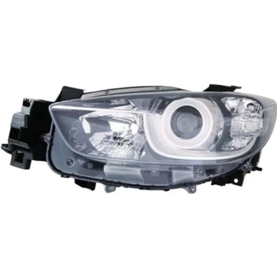 Far stanga MAZDA CX-5 2011->2017 perioada 2011 2012 2013 2014 2015 2016 2017 fara motor reglaj, semnal transparent, cu reglaj electric, cu lumina de zi, cu bec H11, cu bec H15