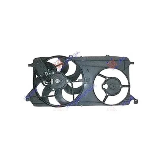 Ventilator Motor FORD TRANSIT 2005->2014 Electroventilator complet (1 MOT) 2.2TDCi fara aer conditionat, 2006->2013 Perioada 2006 2007 2008 2009 2010 2011 2012 2013