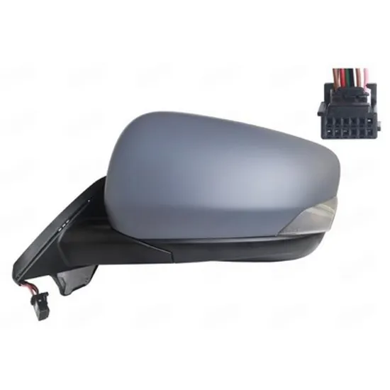 Oglinda MERCEDES CITAN Tourer W420 2021-> Oglinda exterioara electrica cu incalzire cu rabatare electrica pentru vopsit (cu semnal si senzor banda) (10 PIN) STANGA Perioada 2021 2022 2023 2024 2025