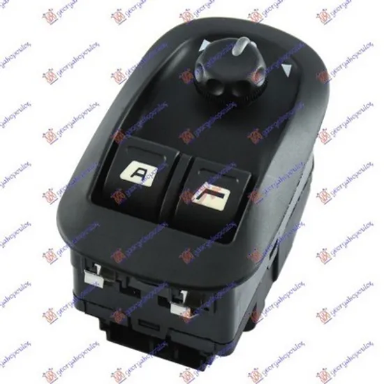 Buton oglinda PEUGEOT EXPERT 1996->2006 Buton reglaj oglinzi fata dubla 24 pini stanga Perioada 1995 1996 1997 1998 1999 2000 2001 2002 2003 2004 2005 2006