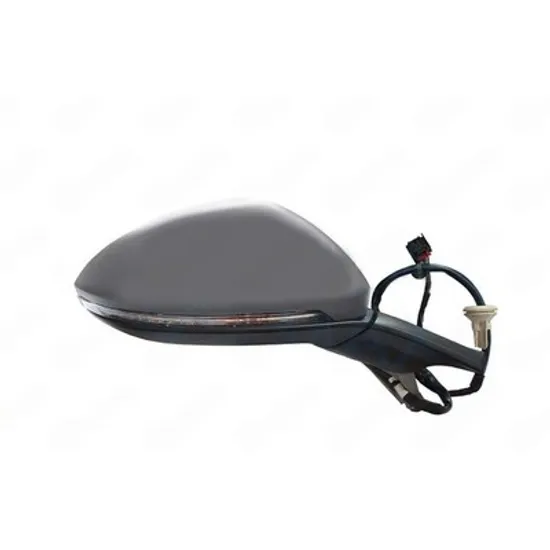 Oglinda VW GOLF 7 2012->2020 Oglinda exterioara electrica cu incalzire cu rabatare electrica pentru vopsit (cu semnal, lampa podea si senzor banda si memorie) (13+2 PIN) DREAPTA Perioada 2016 2017 2018 2019