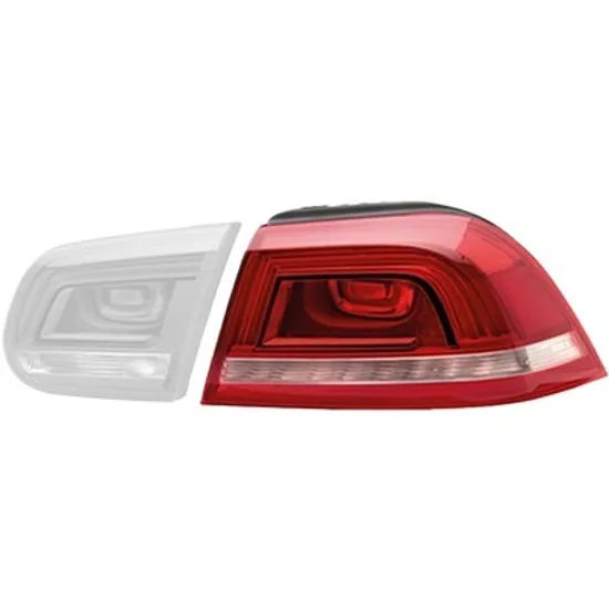 Lampa stop spate dreapta VW EOS 2006->2015 perioada 2010 2011 2012 2013 2014 2015 , cu LED, semnal alb, exterior