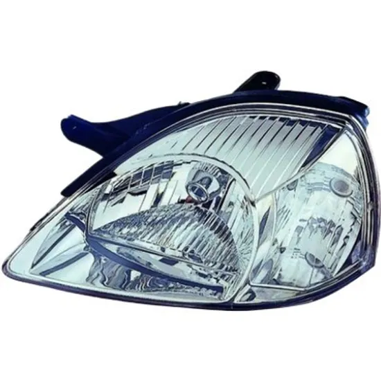 Far dreapta KIA RIO 4 2000->2005 perioada 2000 2001 2002 2003 2004 2005 de la an de fabricatie 10/2002, cu motor reglaj, semnal alb, cu reglaj electric, cu bec H4