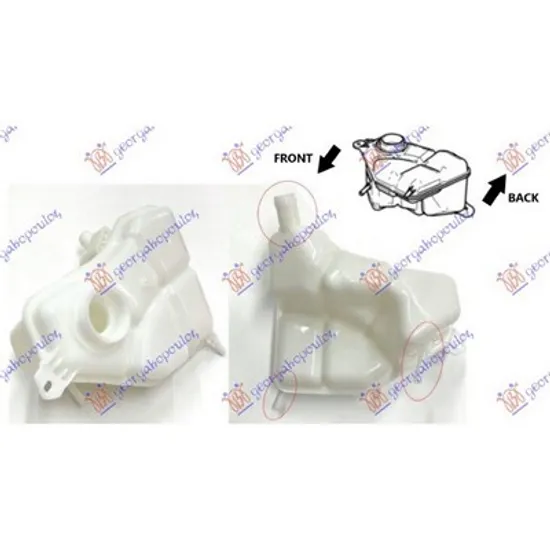 Vas Expansiune FORD FUSION 2002->2012 Vas expansiune DIESEL Perioada 2002 2003 2004 2005 2006 2007 2008 2009 2010 2011 2012