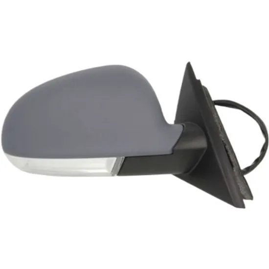 Oglinda exterioara dreapta SKODA SUPERB 1 2001->2008 perioada 2001 2002 2003 2004 2005 2006 2007 2008 de la an de fabricatie 2006, cu semnal, adaptiv, reglaj electric, cu incalzire, prevopsit grund
