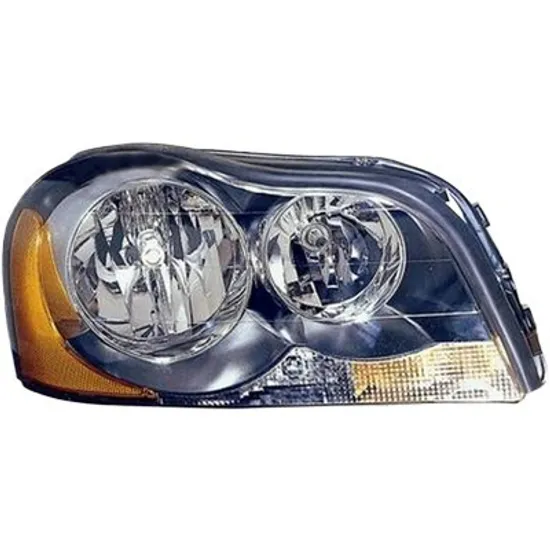 Far dreapta VOLVO XC90 1 2002->2014 perioada 2002 2003 2004 2005 2006 2007 2008 2009 2010 2011 2012 2013 2014 cu motor reglaj, semnal galben, cu reglaj electric, cu bec H7/H7