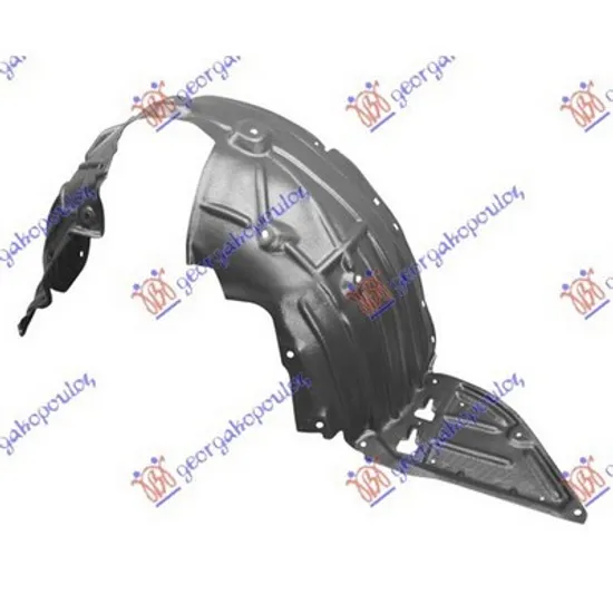 Carenaj fata MAZDA CX-3 2015-> Carenaj fata stanga Perioada 2015 2016 2017 2018 2019 2020 2021