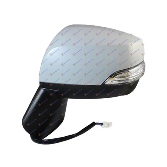 Oglinda SUBARU XV 2012-> Oglinda exterioara electrica cu incalzire pentru vopsit rabatabila electric cu lampa stanga, Perioada 2011 2012 2013 2014 2015 2016
