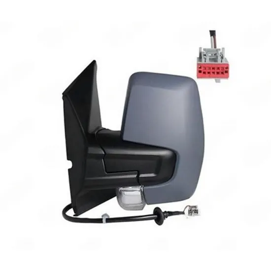Oglinda FORD TRANSIT CUSTOM 2012-> Oglinda exterioara manuala pentru vopsit (cu semnal) STANGA Perioada 2018 2019 2020 2021 2022 2023