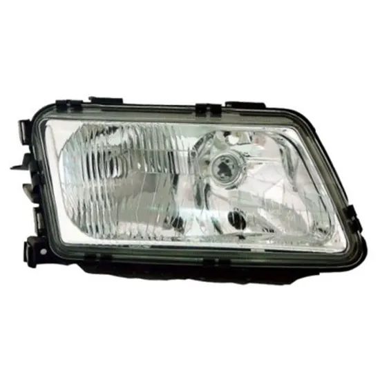Faruri AUDI A3 8L1 1996->2004 Far dreapta cu reglaj electric/manual, H7/H1, fara proiector (08.96-08.00) Perioada 1996 1997 1998 1999 2000