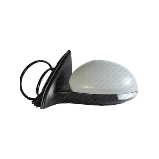 Oglinda VW TIGUAN 5N 2007->2018 Oglinda exterioara electrica cu incalzire rabatabila electrica cu semnal si lampa podea stanga Perioada 2007 2008 2009 2010 2011 2012 2013 2014 2015