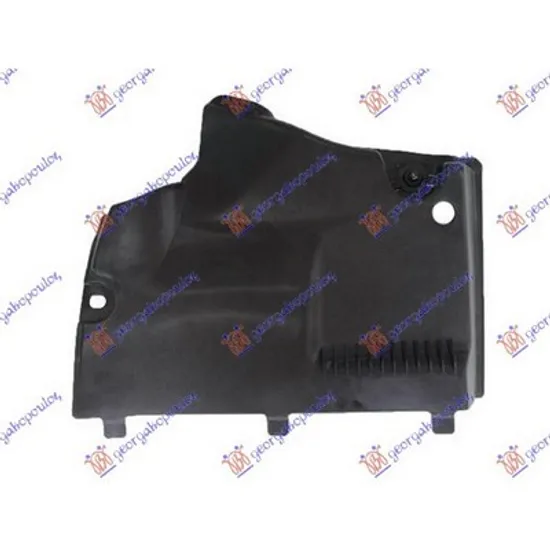 Scut Motor AUDI A5 8T3 2007->2017 Scut inferior fata PLASTIC stanga Perioada 2007 2008 2009 2010 2011 2012 2013 2014 2015 2016 2017