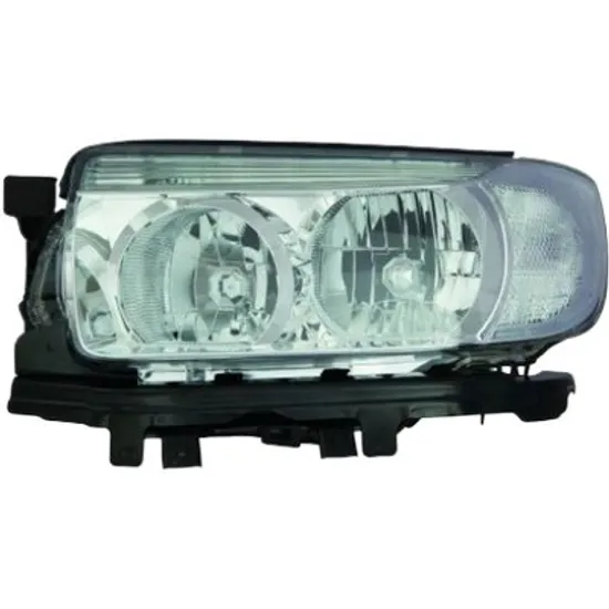 Far dreapta SUBARU FORESTER SG 2002->2008 perioada 2002 2003 2004 2005 de la an de fabricatie 04/2005, cu motor reglaj, cu reglaj electric, cu bec H1, cu bec HB3