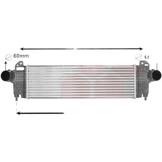 Intercooler IVECO DAILY 5 2011->2014, DAILY 6 2014-> pentru Natural Power 35S14, 35C14, 40C14, 50C14, 65C14, 70C14, perioada 2011 2012 2013 2014 2015 2016 2017 2018 2019