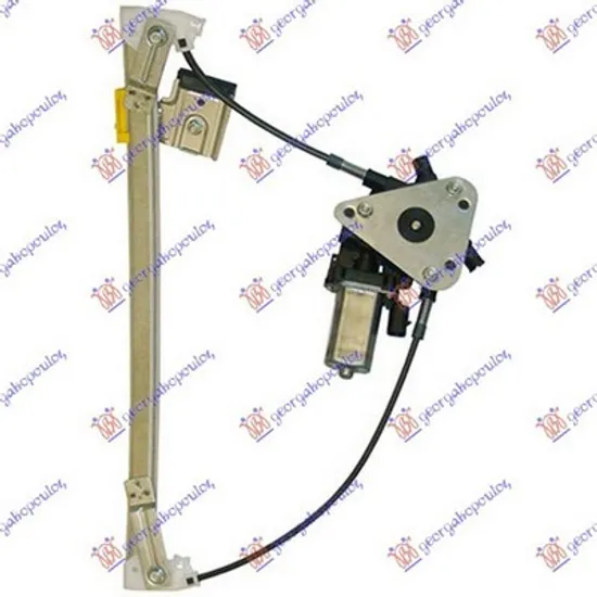 Macara Usa MERCEDES A-CLASS W169 2004->2012 Macara geam usa spate electrica 2008-> (2 cabluri) (EURO stanga, Perioada 2008 2009 2010 2011 2012