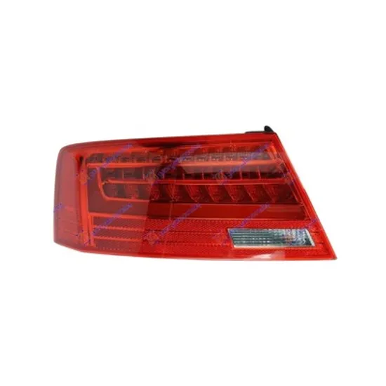 Lampa stop spate stanga AUDI A5 8T3 2007->2017, A5 Cabriolet 8F7 2009->2017 perioada 2011 2012 2013 2014 2015 2016 2017 , semnal rosu/galben, pentru 2 usi, exterior, cu bec LED