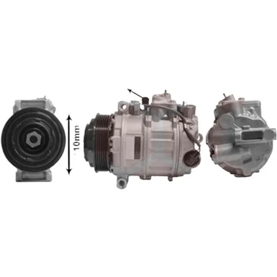 Compresor aer conditionat MERCEDES S-CLASS W221 2005->2013 pentru S 500 CGI 4-matic, S 550 4-matic , perioada 2011 2012 2013