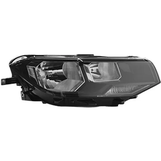 Far dreapta VW T-CROSS 2018-> perioada 2018 2019 2020 2021 2022 2023 cu motor reglaj, fumuriu, cu reglaj electric, cu bec H7