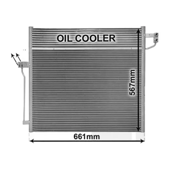 Radiator aer conditionat OPEL ANTARA 2006-> pentru 2.2 CDTi, perioada 2010 2011 2012 2013 2014 2015 2016 2017 2018 2019