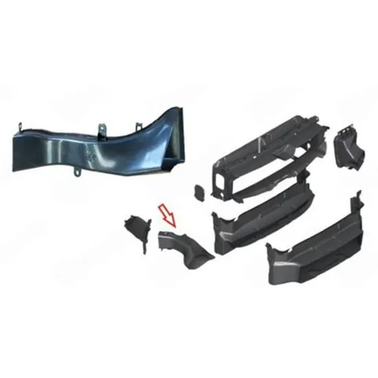 Admisie Aer BMW 3 Gran Turismo F34 2012-> Admisie aer fata interioara plastic (pentru discuri frana) (M-PACK) DREAPTA Perioada 2012 2013 2014 2015 2016 2017