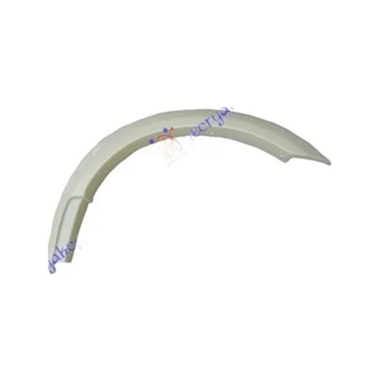 Bandou Aripa fata ISUZU D-MAX 1 2002->2012 Ornament aripa overfender fata plastic dreapta, 2002->2007 Perioada 2002 2003 2004 2005 2006 2007