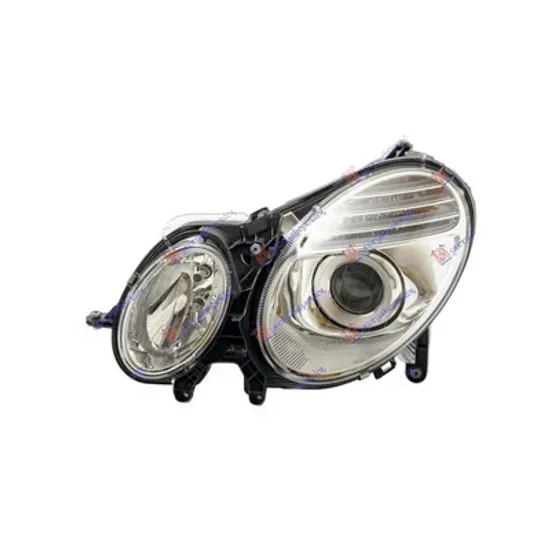 Faruri MERCEDES E-CLASS W211 2002->2009 Far stanga cu regl electrica Bi-Xenon 06-> Perioada 2006 2007 2008